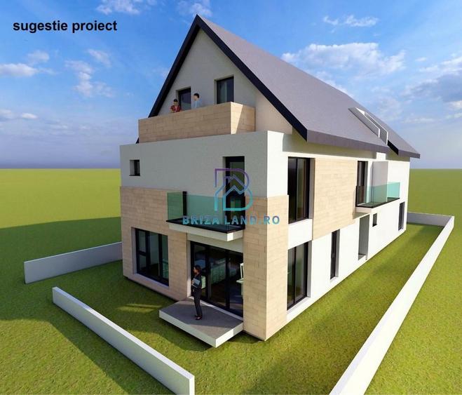 Teren Construcții intravilan de 500 mp, în Aviației