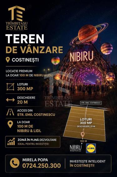 TEREN INTRAVILAN | 300 MP | NIBIRU - 2