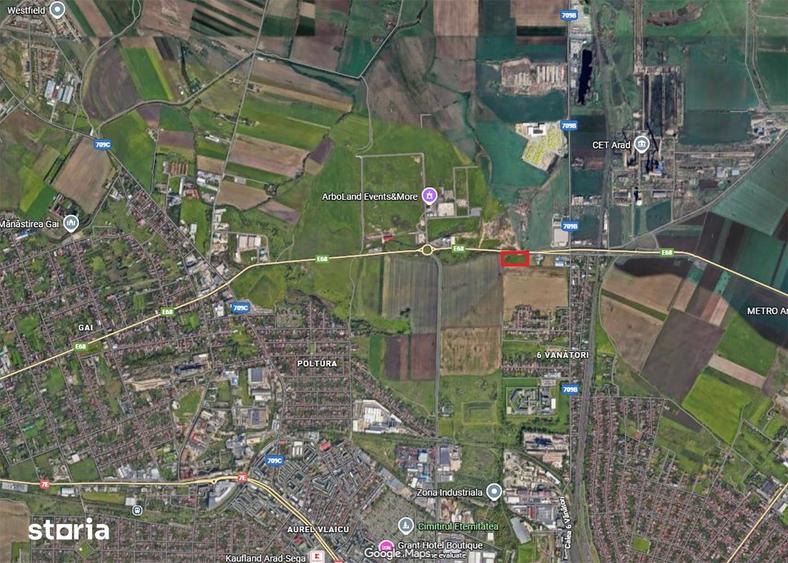 15 000 mp. Teren industrial - ARAD - 2