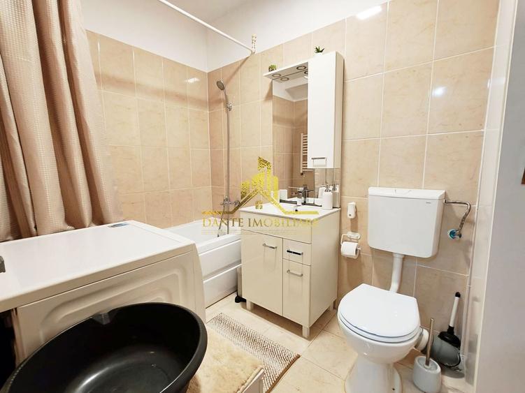 Apartament cu 2 camere semidecomandat, mobilat în Iris
