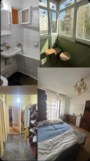 Apartament cu 3 camere decomandat în Tineretului