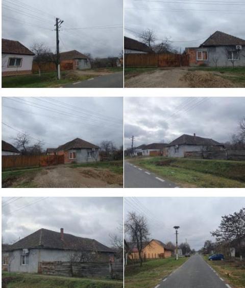 Casă cu 2 camere cu Teren 800 Mp în Sintea Mare