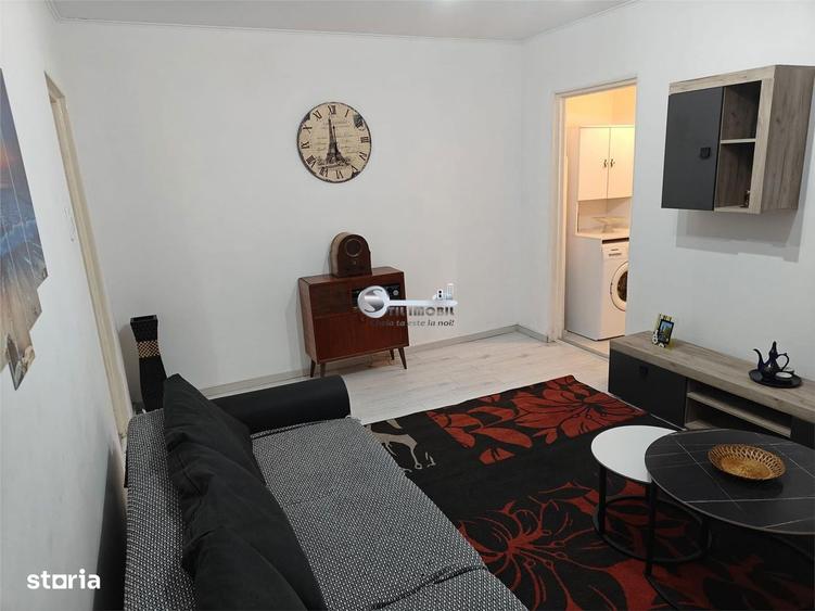 Apartament cu 2 camere semidecomandat, mobilat în Mircea cel Bătrân