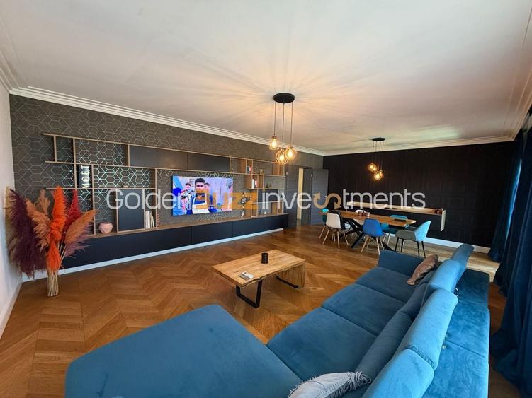 Apartament cu 4 camere, mobilat în Barbu Văcărescu