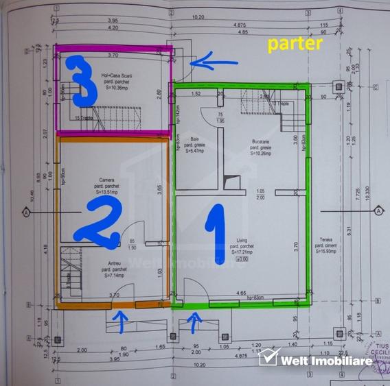 Casă individuală cu 12 camere cu Garaj în Călățele