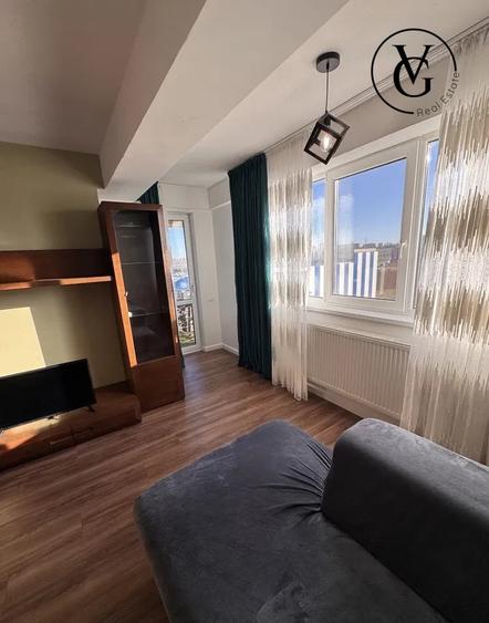 Apartament cu 2 camere semidecomandat, mobilat în Universitate