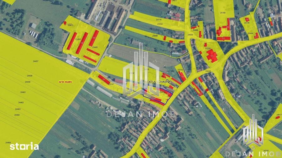 Spațiu comercial, de 2,720 mp, în Aita Mare