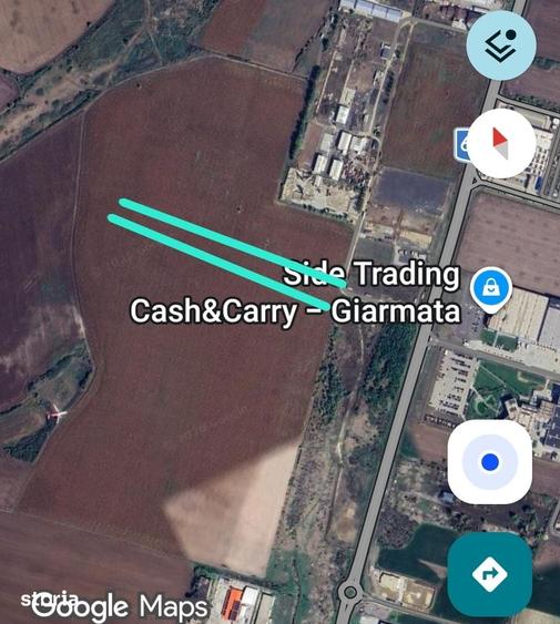 Teren de 4350 mp, în Giarmata