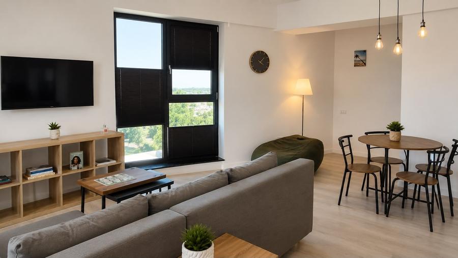 De Închiriat – Apartament 2 Camere | Aviatorii Residence | Parcare Inclusă - 1
