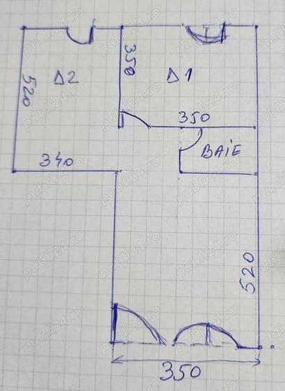 Spațiu comercial, de 54 mp, în Central