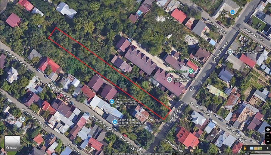 Teren Construcții intravilan de 1752 mp, în Drumul Taberei