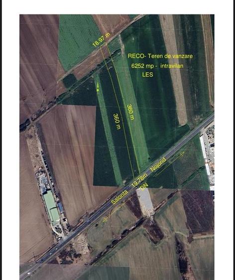 Teren Construcții intravilan de 6252 mp, în Leș