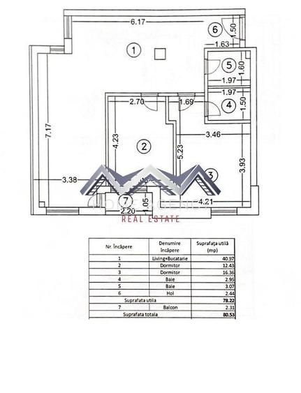 Apartament 3 camere 78 mp utili | Otopeni central | Finisaje la aleger - 6