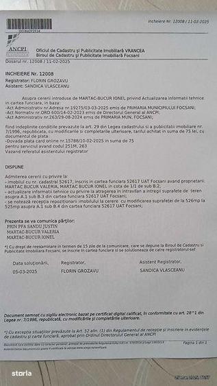 Teren intravilan Focsani vest, Vand parcela 525 m2 - 50 Euro m2. - 3