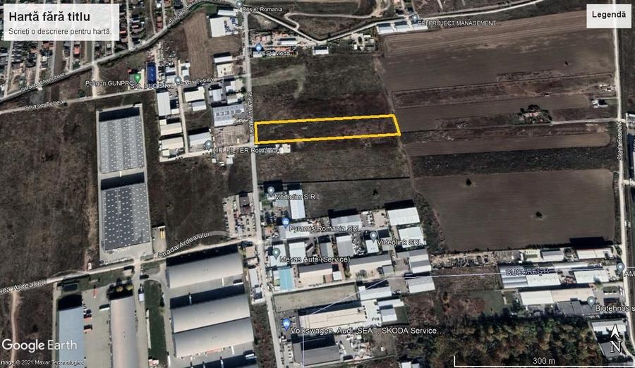 Teren Construcții intravilan de 10000 mp, în Nord