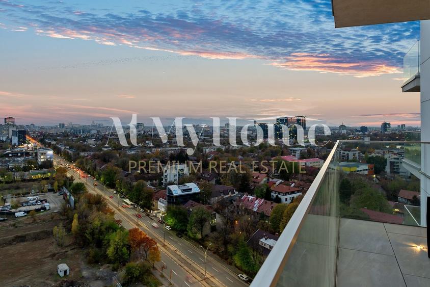 Apartament cu 3 camere decomandat, mobilat în Barbu Văcărescu