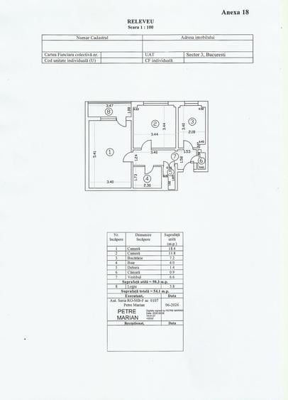 Apartament cu 2 camere decomandat în Sălăjan