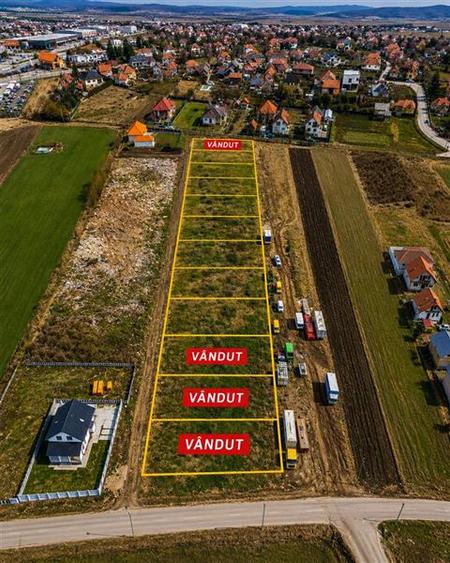 Teren Construcții intravilan de 680 mp, în Sud