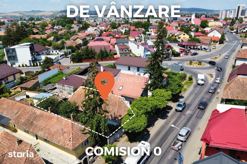 Casă cu 2 camere cu Teren 270 Mp în Central