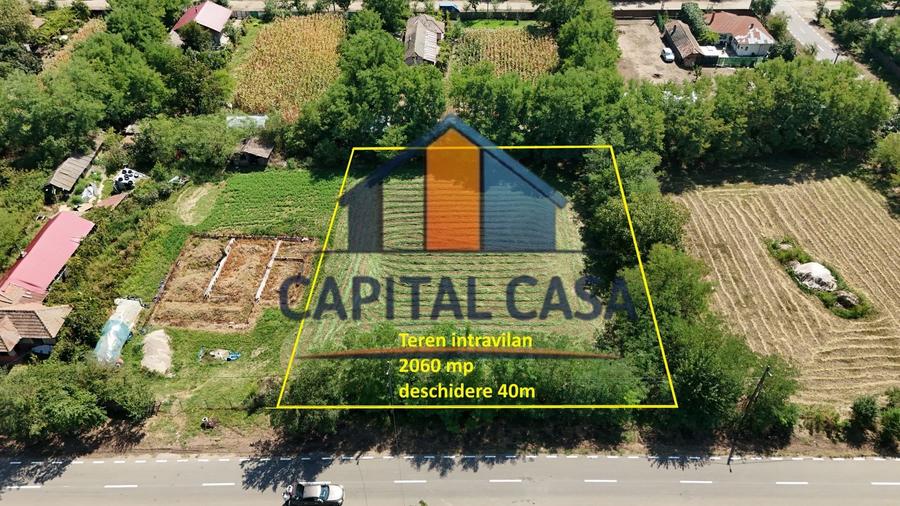 Teren Construcții intravilan de 2060 mp, în Movilița