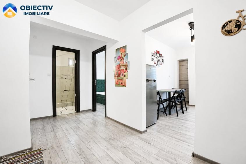 Apartament cu 2 camere decomandat, mobilat în Precista