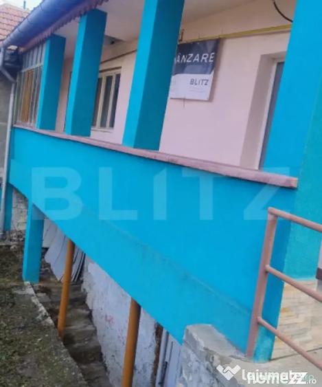 Casă cu 2 camere cu Teren 200 Mp în Central