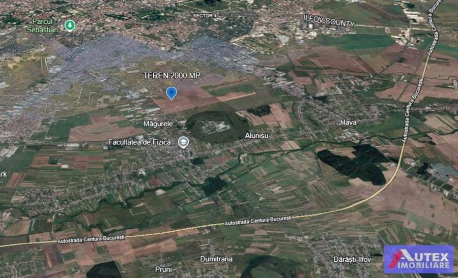 Teren intravilan în Măgurele