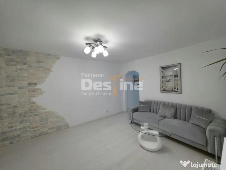 Apartament cu 3 camere semidecomandat în Gorjului