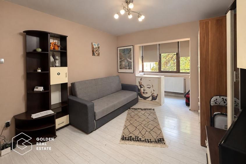 Apartament cu 2 camere semidecomandat, mobilat în Complex Studențesc