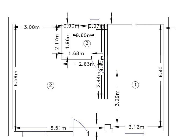 Apartament cu 2 camere semidecomandat în Decebal