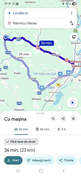 Teren de 2200 mp, în Stoenești