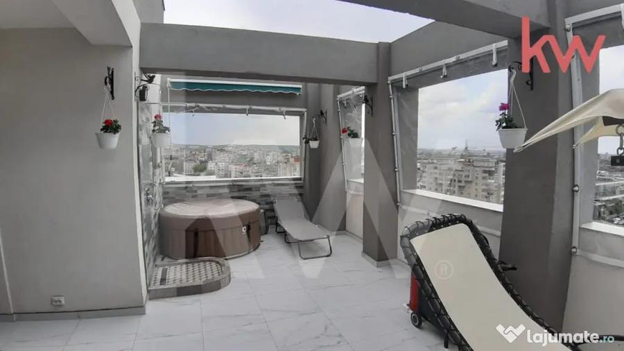 Apartament cu 2 camere decomandat, mobilat în Calea București