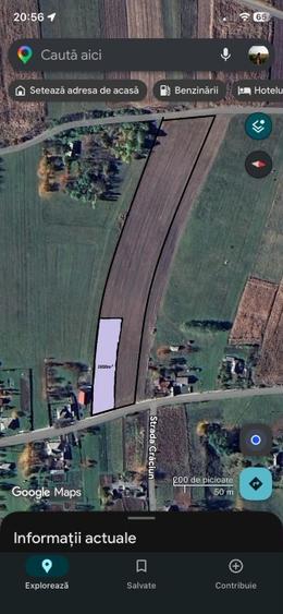 Teren Construcții intravilan de 1800 mp, în Grumăzești
