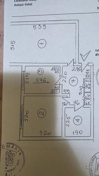 Apartament cu 2 camere, mobilat în Micro 21