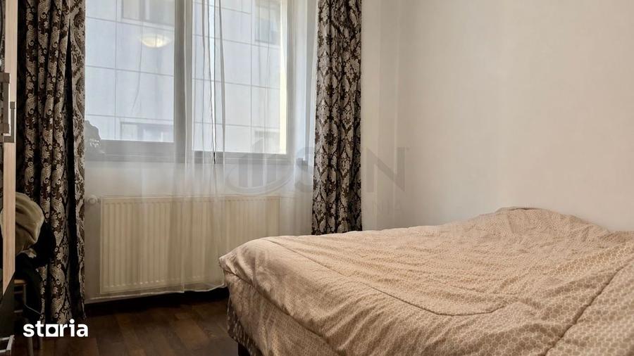 Apartament cu 2 camere semidecomandat, mobilat în Regie