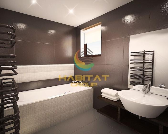 Penthouse cu 3 camere decomandat în Tineretului