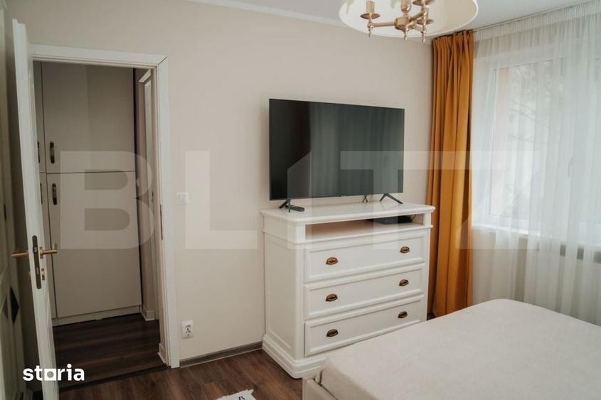 Apartament cu 2 camere semidecomandat în Central