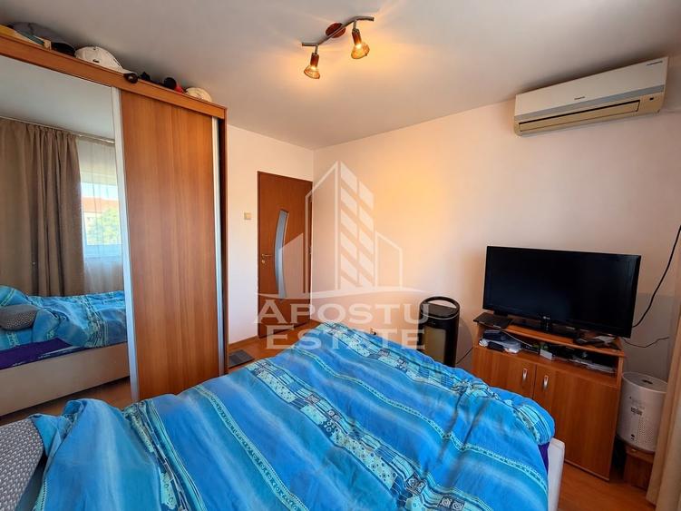 Apartament cu 2 camere decomandat, mobilat în Aradului