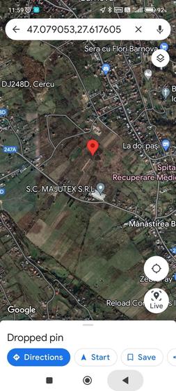 Teren de 3400 mp, în Bârnova