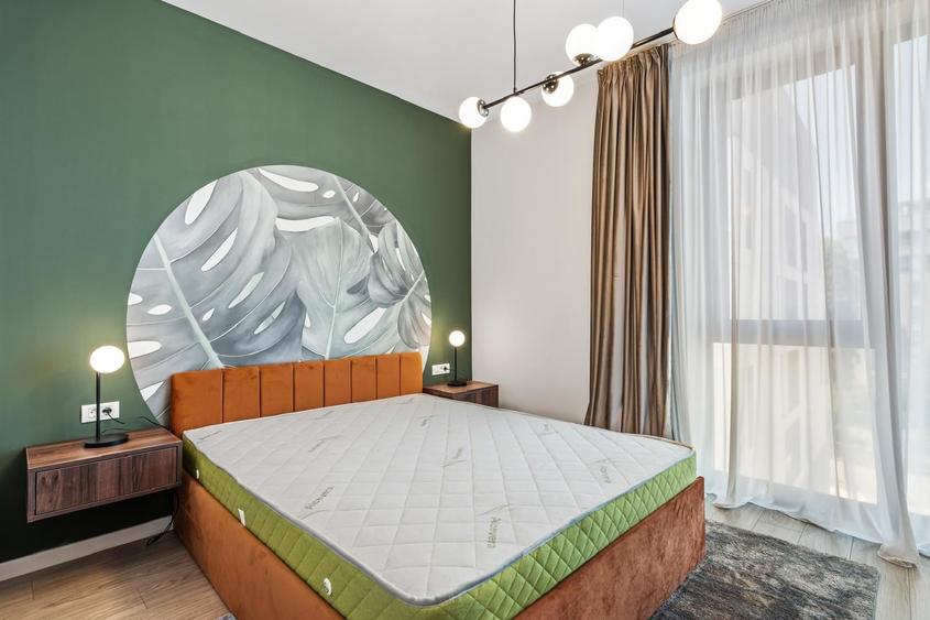 Apartament cu 2 camere, mobilat în Nordului
