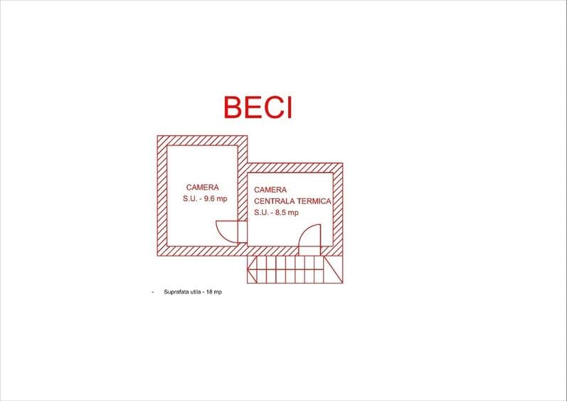Casă individuală cu 5 camere cu Teren 567 Mp în Mihai Bravu