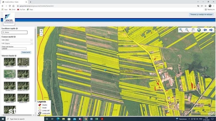 Teren de 4000 mp, în Gării