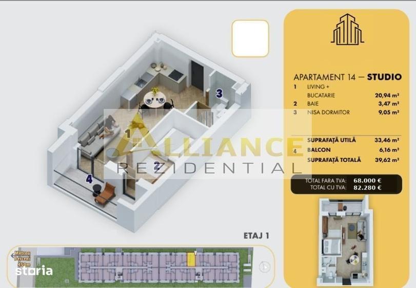 Apartament cu 2 camere în Central — fotografia 1