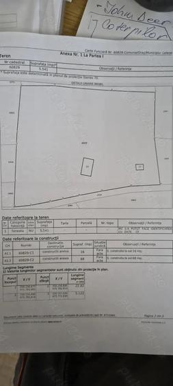 Teren de 5541 mp, în Runcu Mare