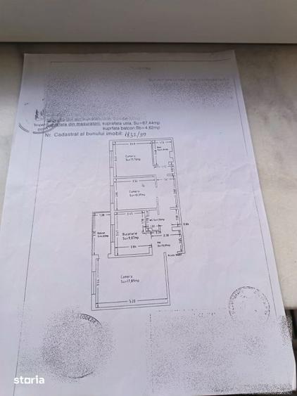 Apartament cu 3 camere decomandat în Coiciu