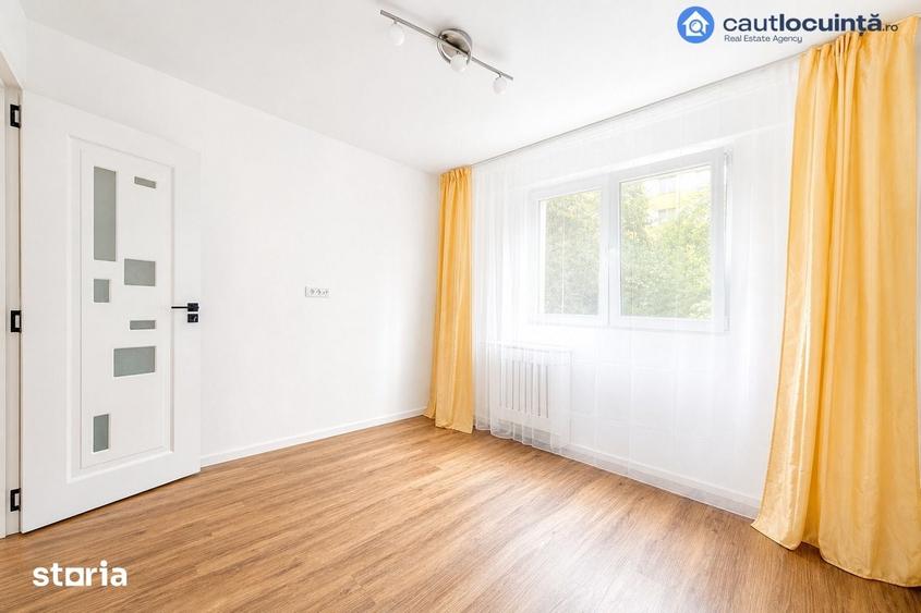 Apartament cu 2 camere decomandat în Tei