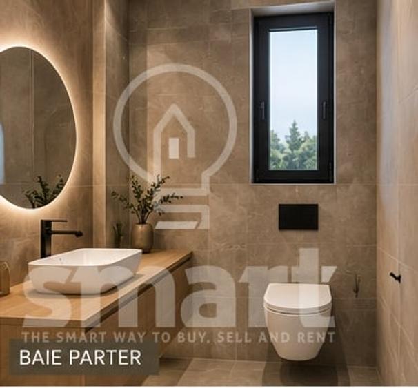 Duplex cu 4 camere cu Canalizare în Chinteni