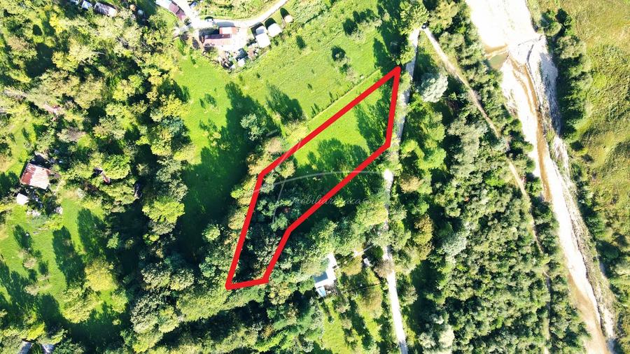 Teren Construcții intravilan de 2870 mp, în Valea Bradului