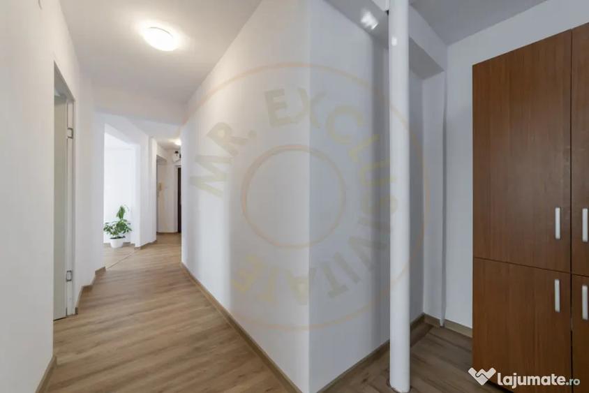 Apartament cu 3 camere decomandat, mobilat în Banat