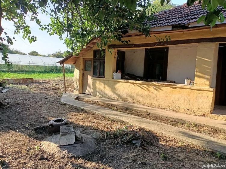 Casă cu 2 camere cu Teren 1000 Mp în Nuci